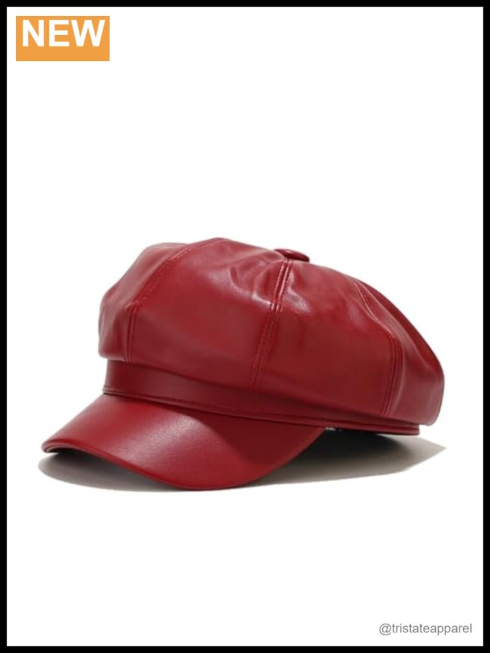 8-Panel Newsboy Hat Cotton Polyester Vintage Cabbie Gatsby Cap Women